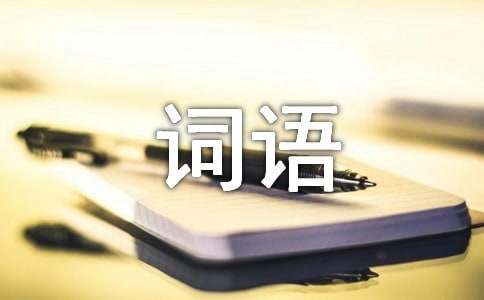 谁是卧底词语集合
