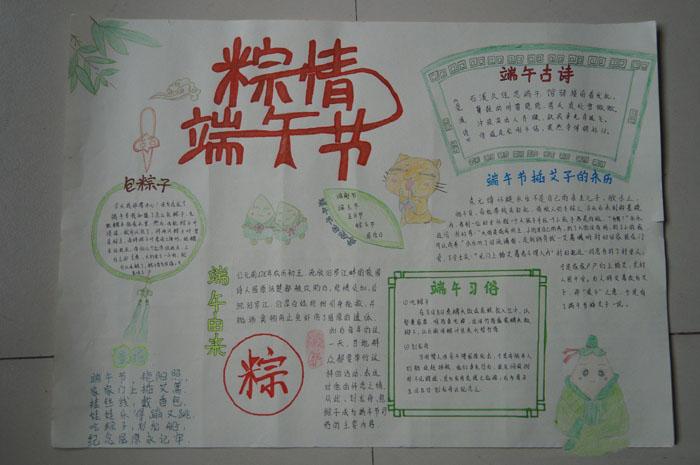 端午节手抄报简单好看最简单的端午节手抄报