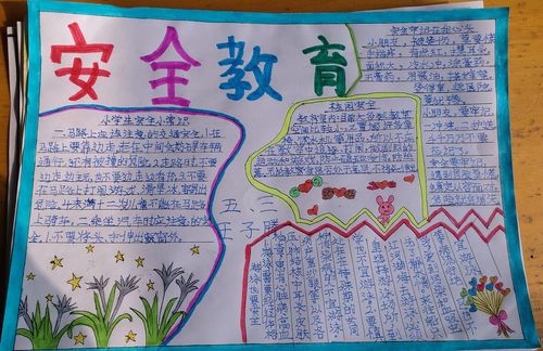 安全教育手抄报简单又漂亮怎么画