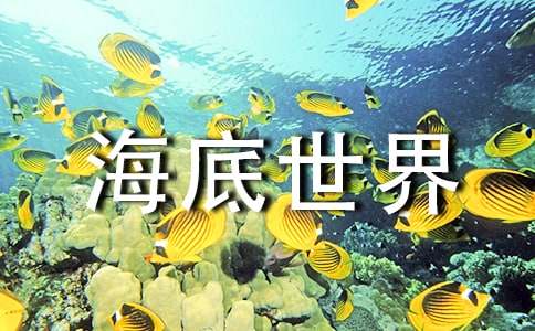 手工制作海底世界作文