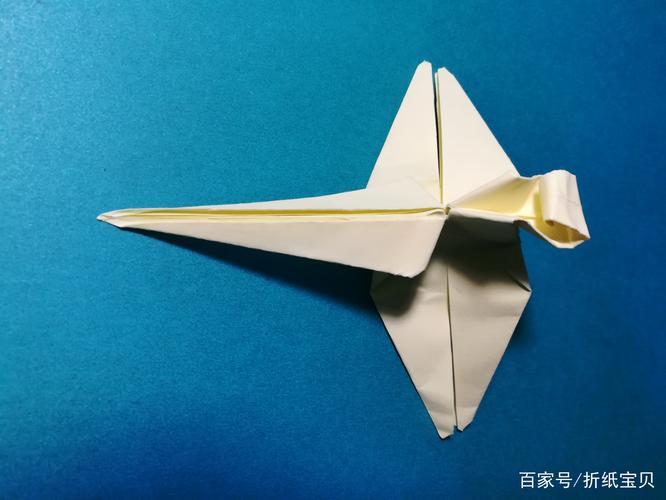 折纸宝贝用折纸折叠的蜻蜓小孩子们都爱不释手