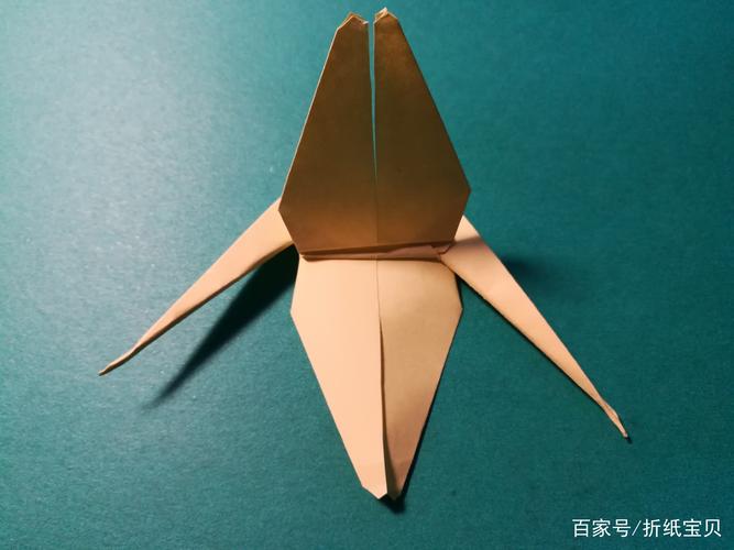 折纸宝贝用折纸折叠的蜻蜓小孩子们都爱不释手