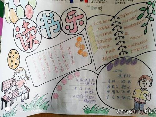 一等奖简单漂亮读书手抄报简单漂亮的手抄报