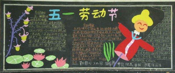 2020年五一节黑板报资料