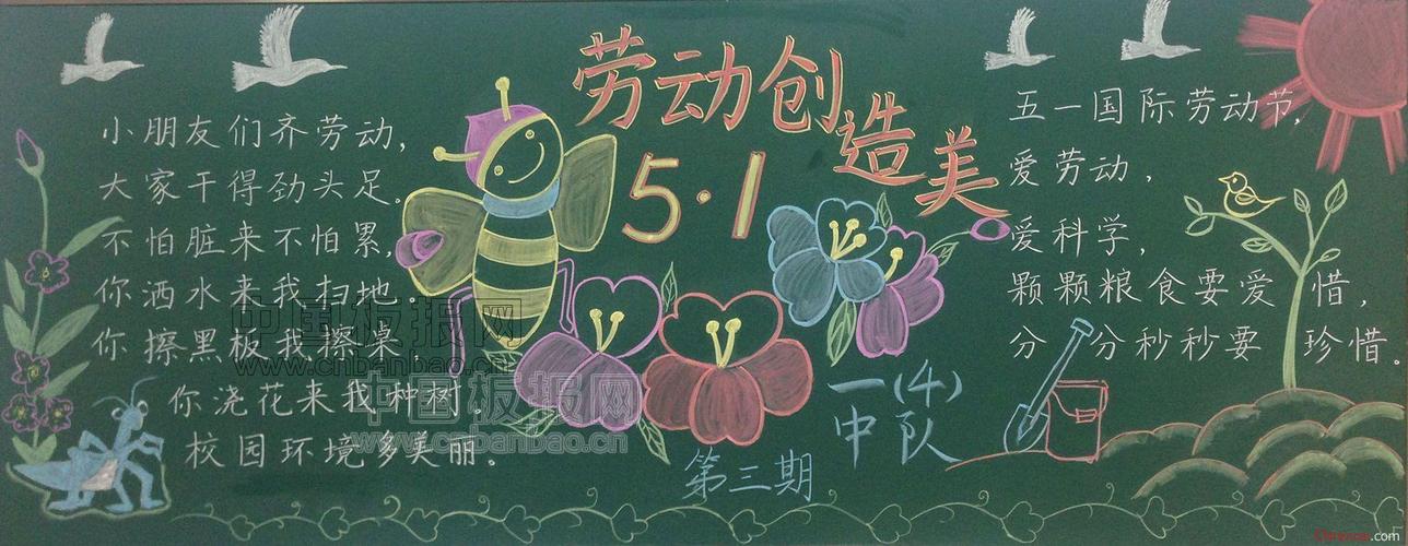 庆五一劳动节黑板报五一劳动节黑板报资料
