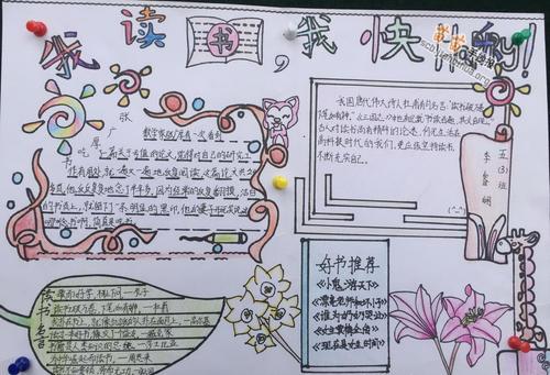 我读书我快乐的一等奖手抄报一等奖手抄报